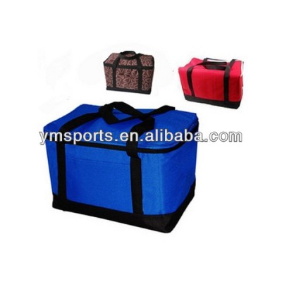 600Dmaterial folding insulation Large meal package lunch cold storage take-away bag ice pack cooler bag